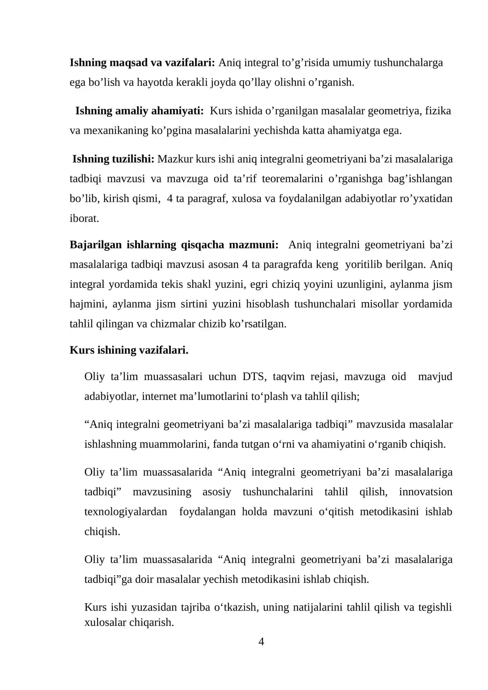 Parabolik tipdagi tenglamalar uchun chegaraviy masalalar 4