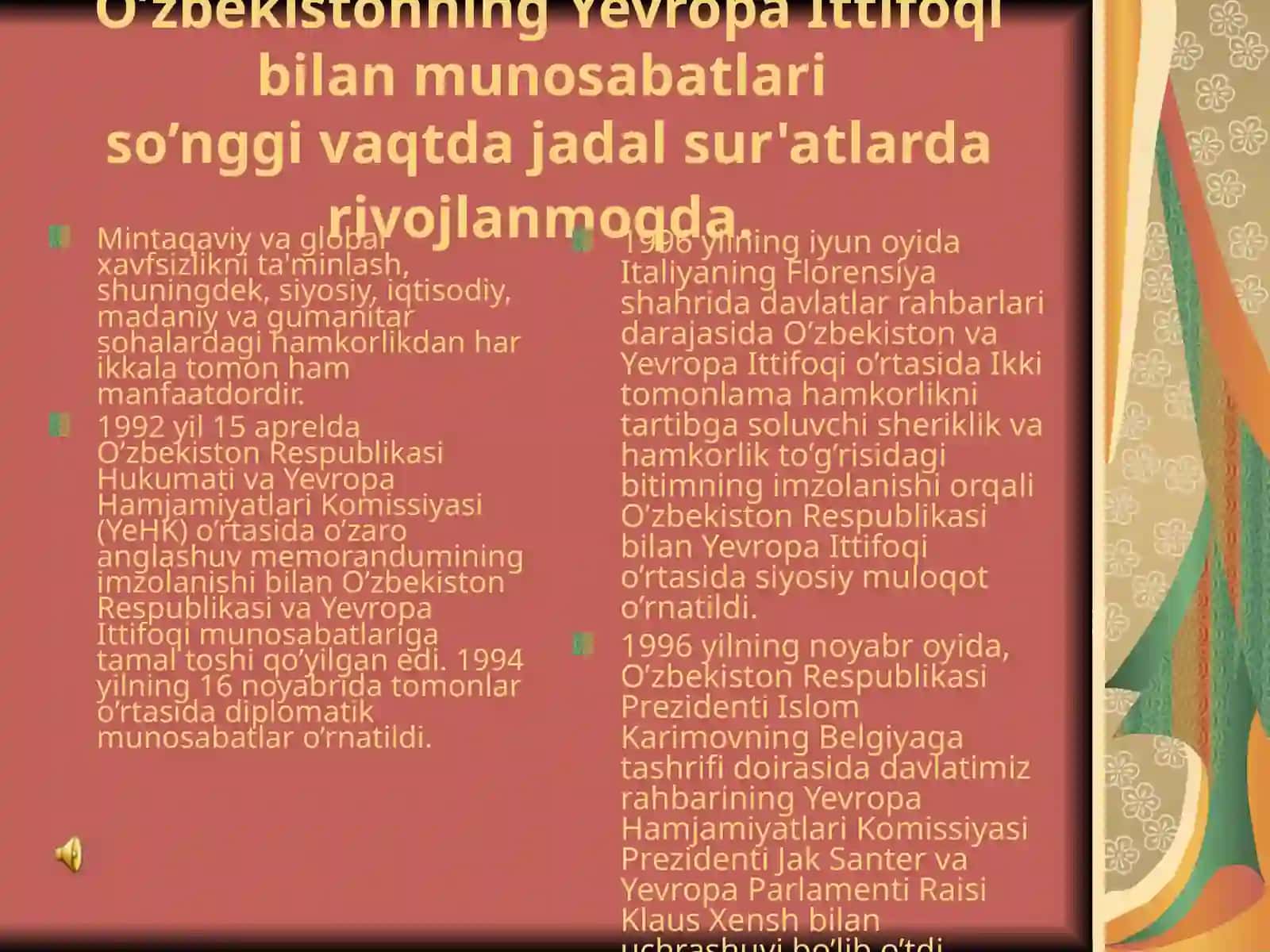 O'zbekiston Respublikasi Davlat Madhiyasi 4