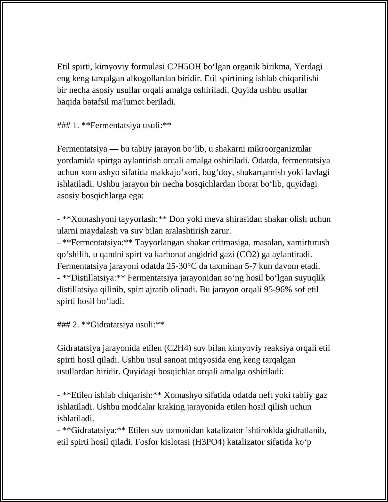 ETIL SPIRTI ISTEMOLINING EKSPRESS TAHLILI 4