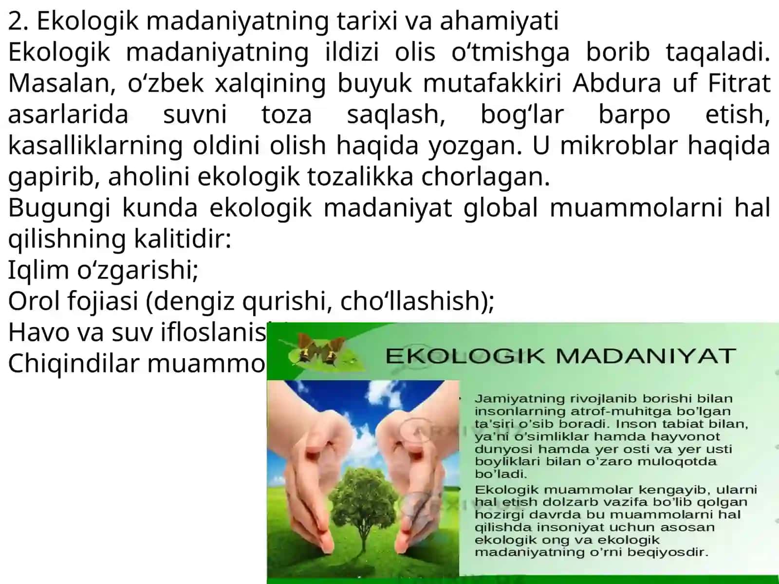 Ekologik madaniyat 4