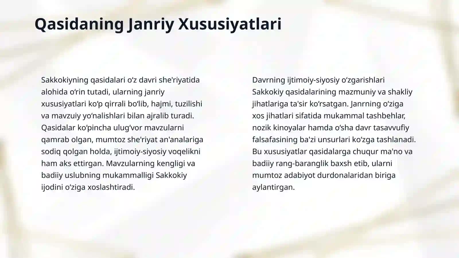Sakkokiy qasidalari 4