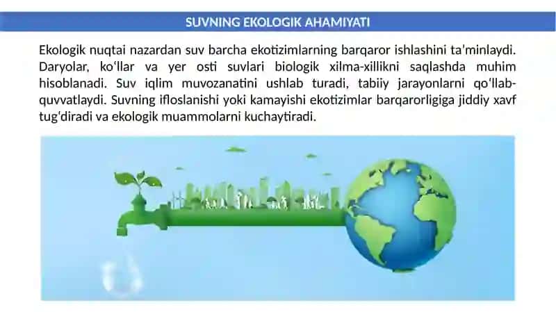 ICHIMLIK SUVI RESURSLARINITEJASHMUAMMOLARI 4