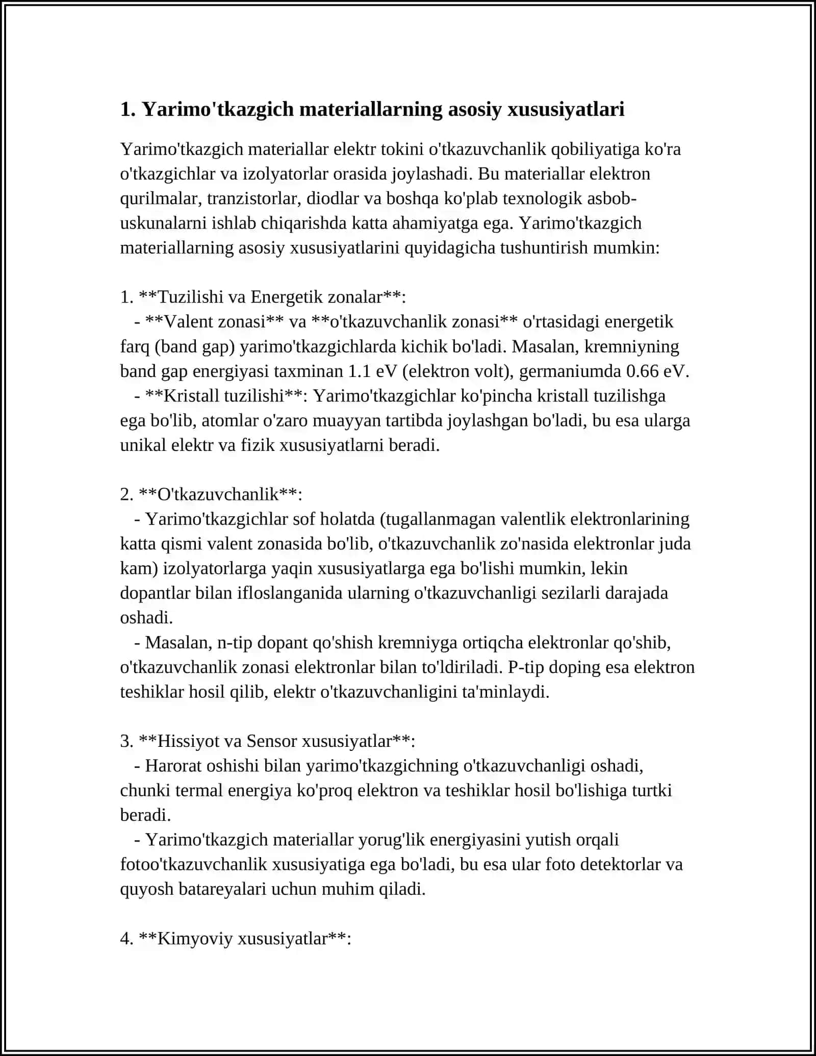 Yarimo‘tkazgich Materiallar 4
