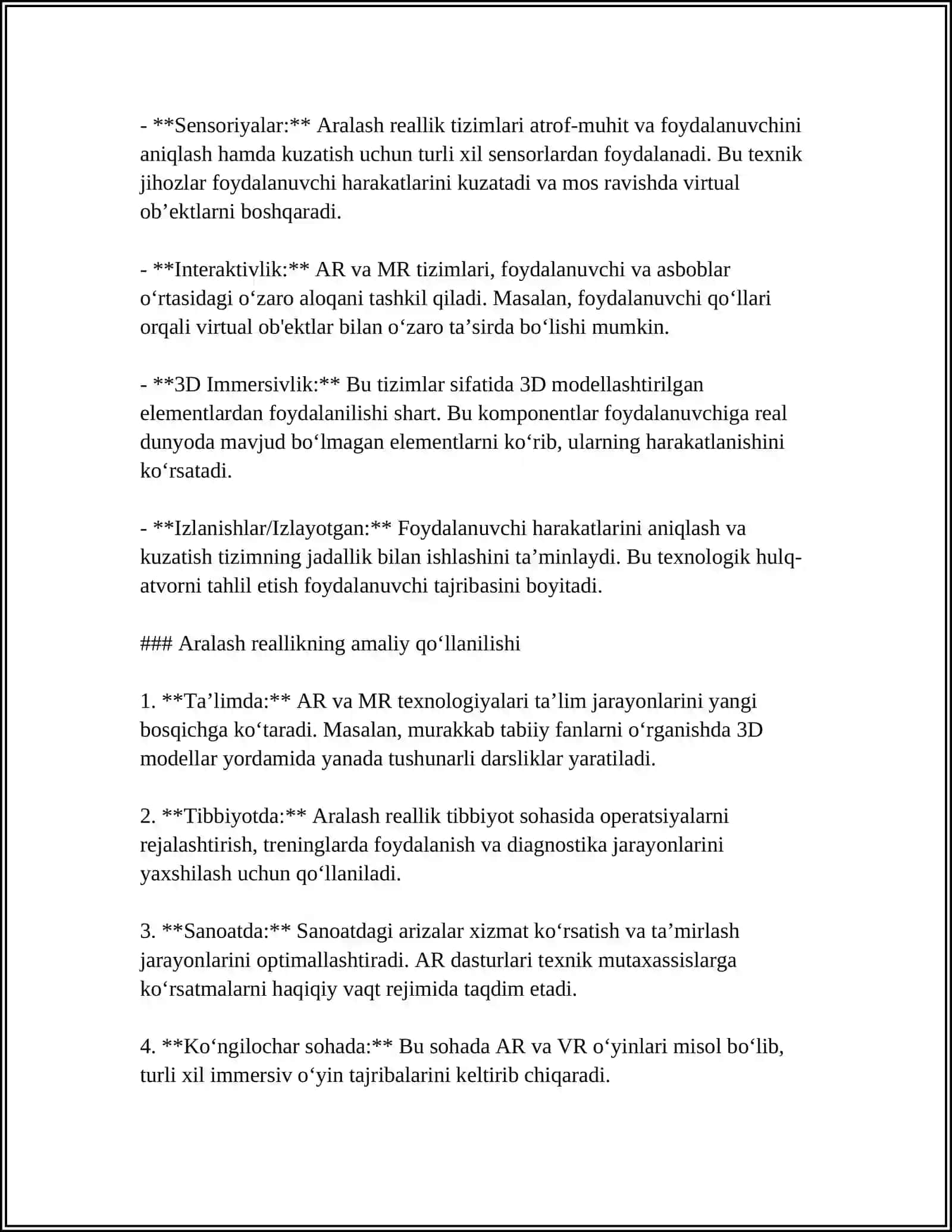 TA'LIM TIZIMIDA ARALASH REALITIK TIZIMLARIDAN FOYDALANISH 4