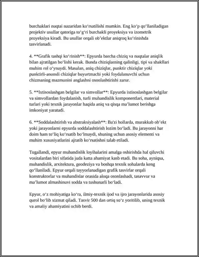 Epyur TÒGRI CHIZIQ TEKISLIK 4