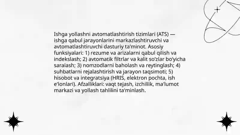 Ishga yollash texnologiyalari 4