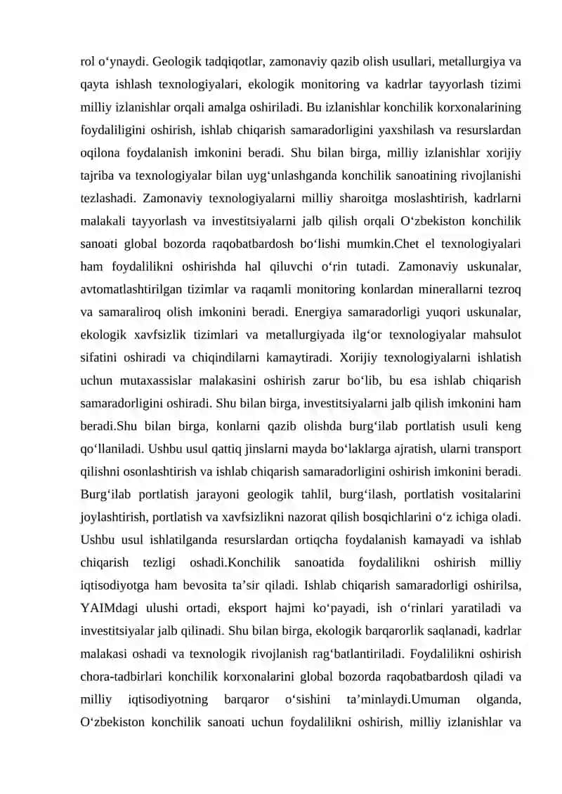 Konlarni qazib olishda burg’ilab portlatish 4