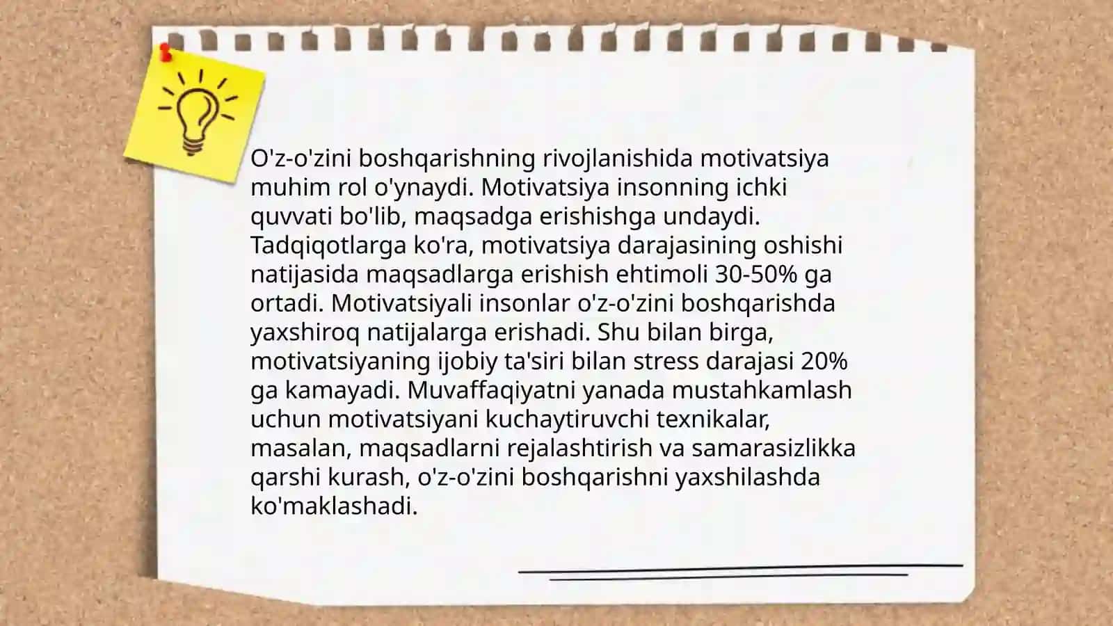 O'z-o'zini boshqarishning psixologik asoslari 4