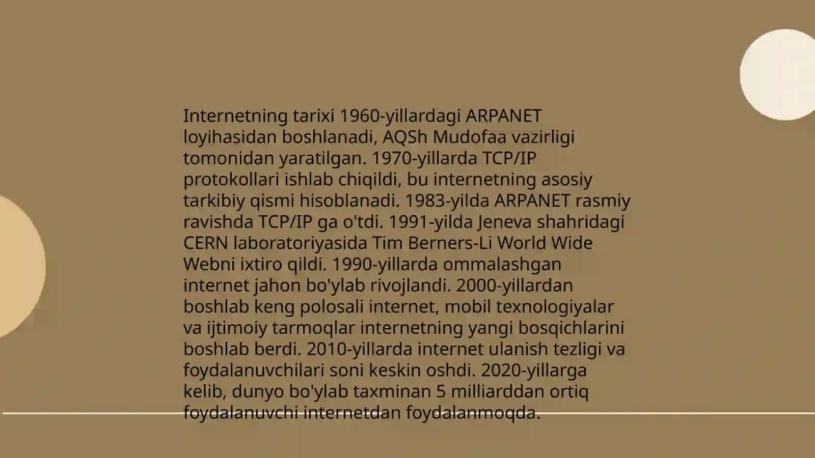 Kompyuter tarmoqlari va Internet 4