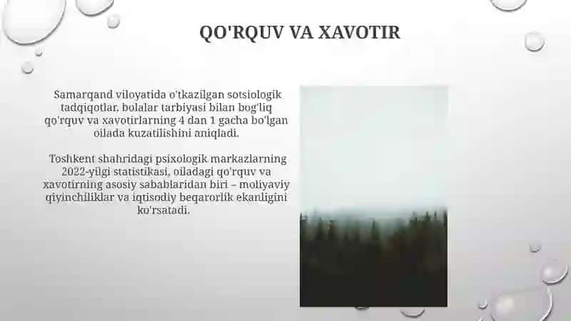 Oilada emotsianal munosabatlar xarakteri 4
