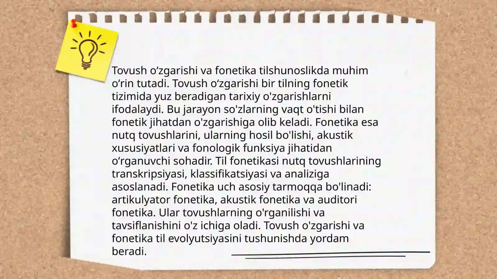 Tovush õzgarish 4