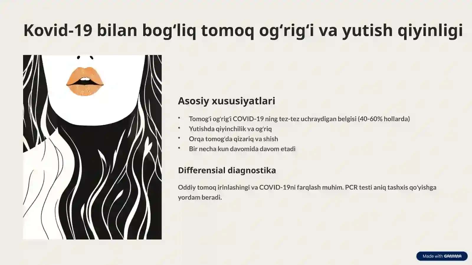 COVID-19 davrida LOR aʼzolarining oʻzgarishlari 4