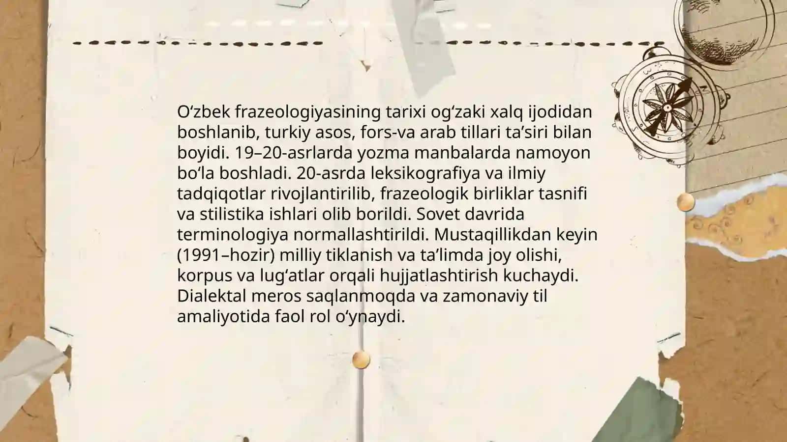 Oʻzbek tili frazeologiyasi 4