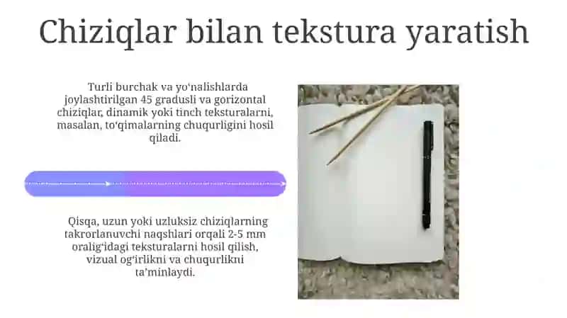 Chiziqcha bilan yozish 4