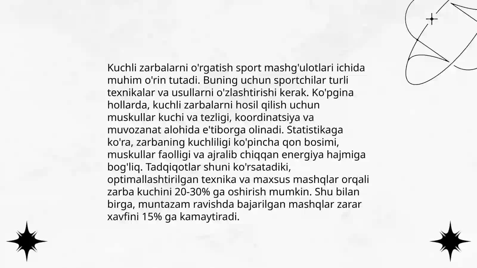 Hujum qilish texnikasini o'rgatish 4