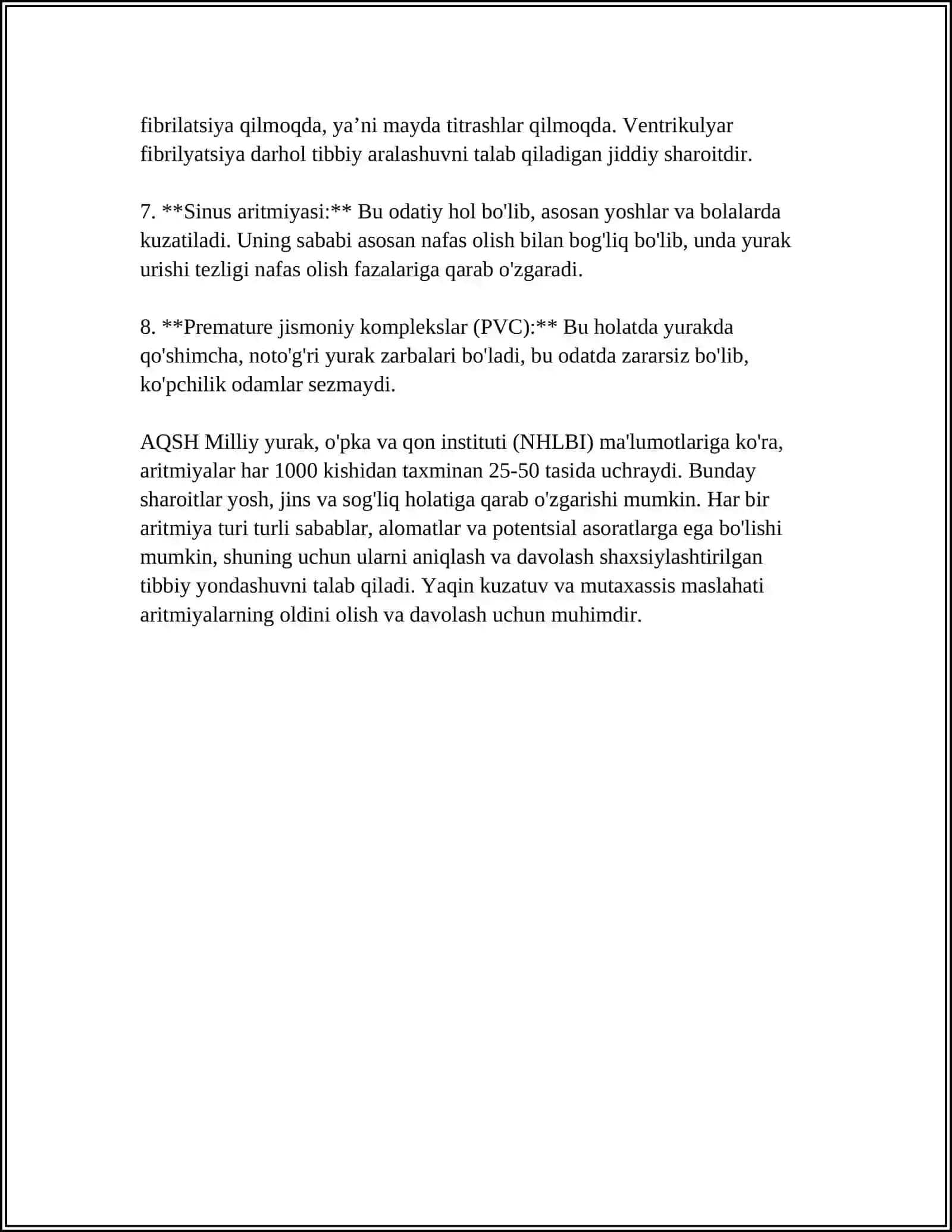 YURAK ARITMIYASI 4