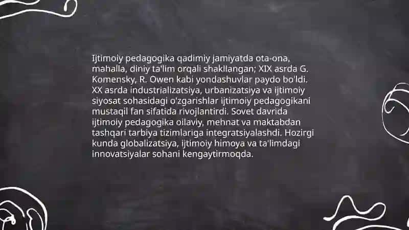 Ijtimoiy pedagogika asoslari 4