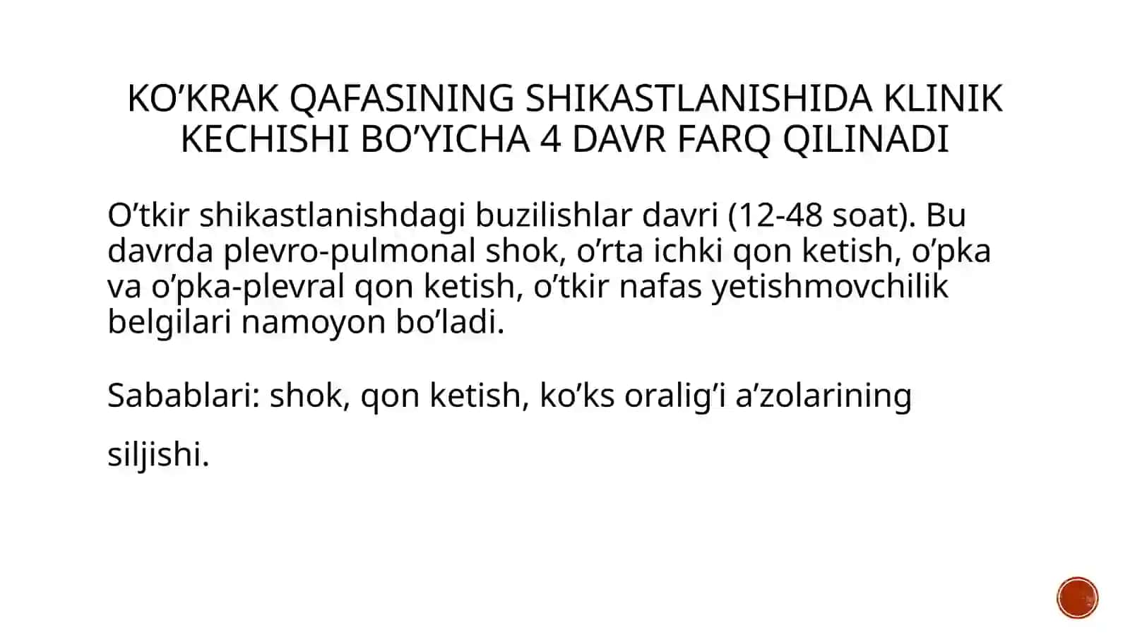 Ko'krak qafasi va yiringli kasalliklari etiologiyasi va patogenezi 4
