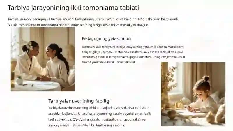 Tarbiyaning nazariyasoslari 4