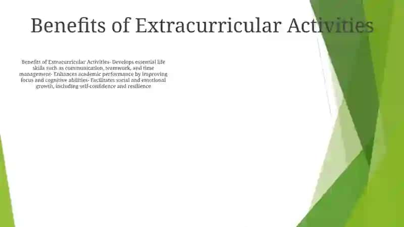 Extracurricular Activities At Different Educational Establishments 4
