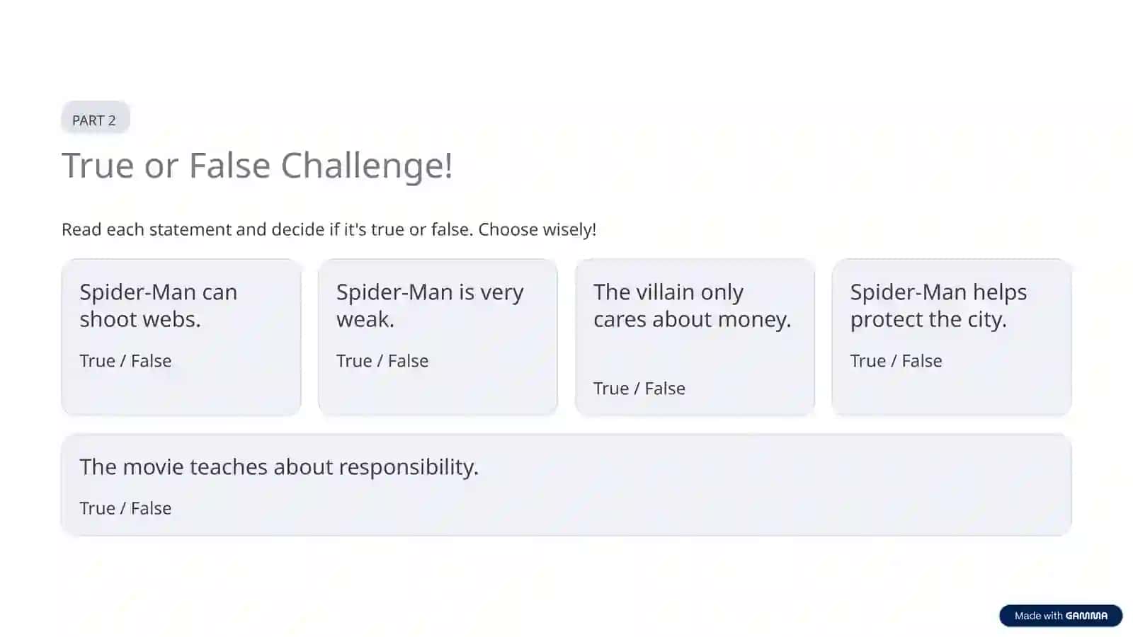 Unmasking the Hero: A Spider-Man Movie Quiz 4