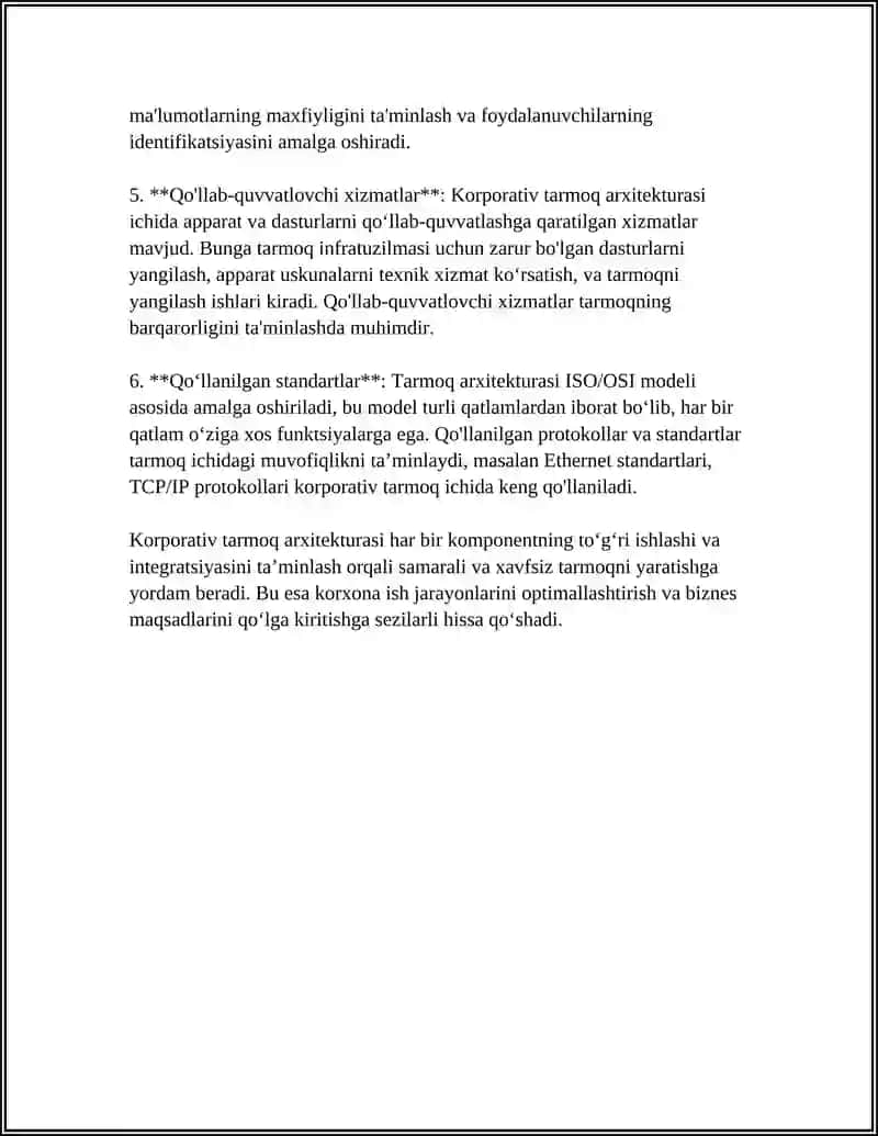 KORPORATIV TARMOQLAR 4