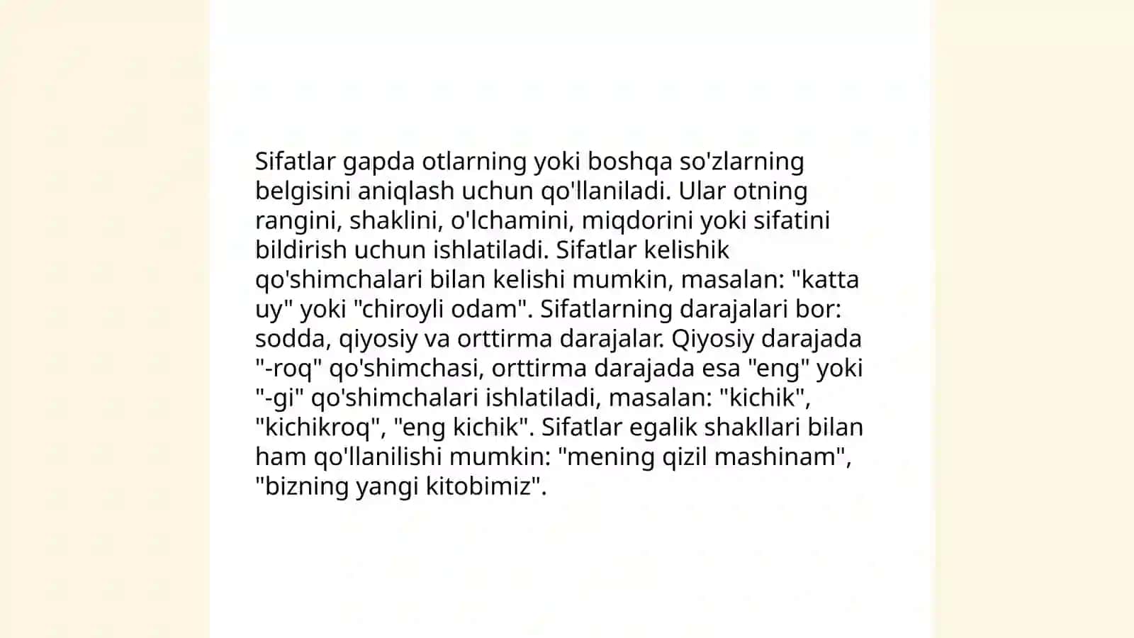 Otlarning turi va xususiyatlari 4
