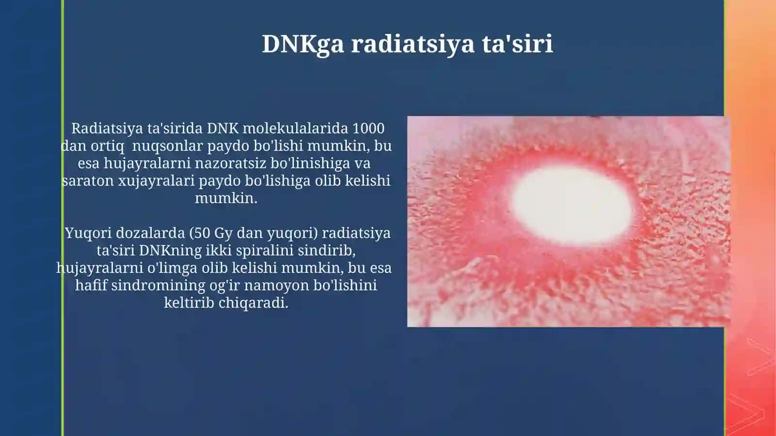 Radiatsiya ta'siri 4