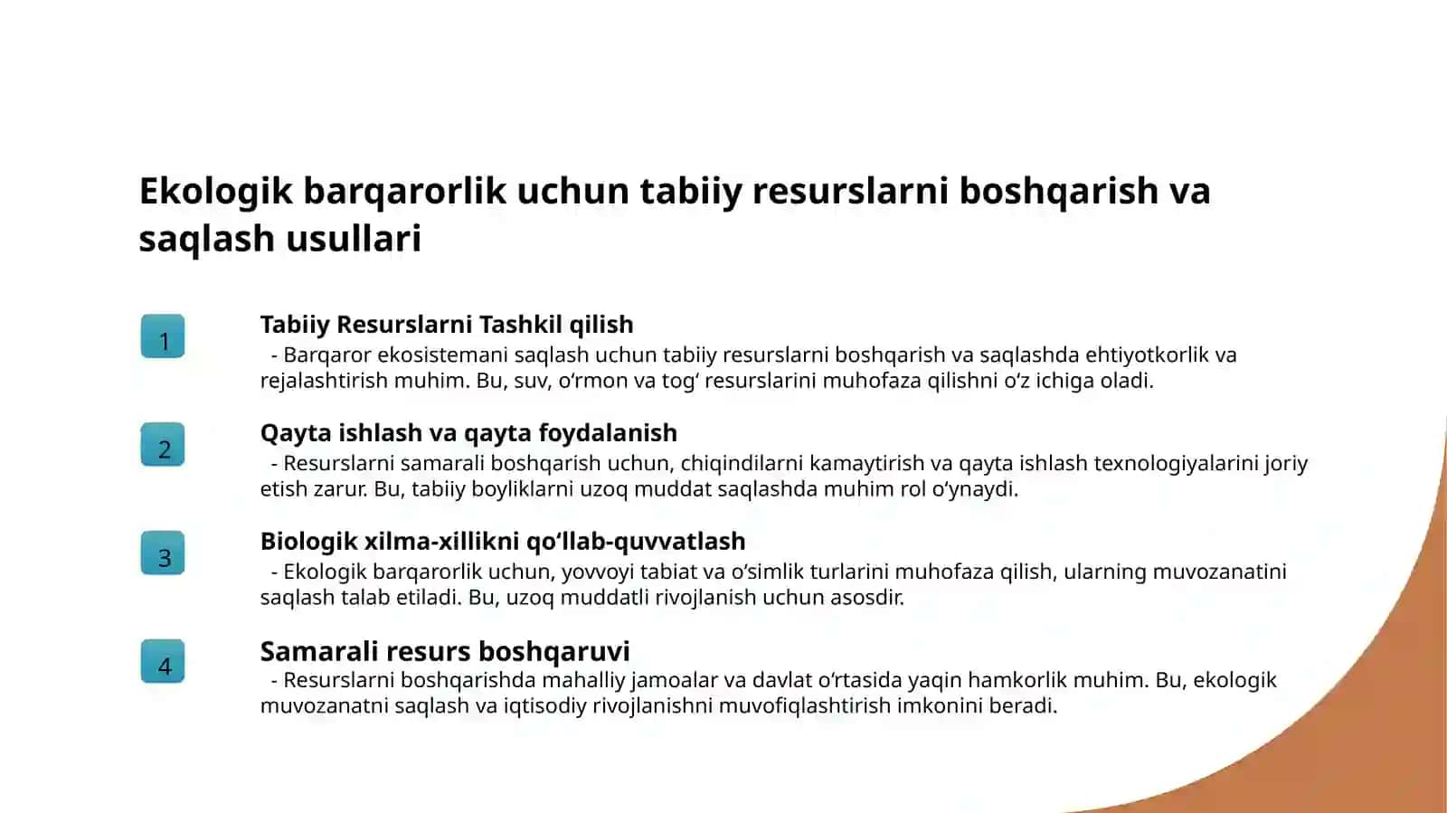 Tabiiy turizm markazlarining rivojlanishi 4