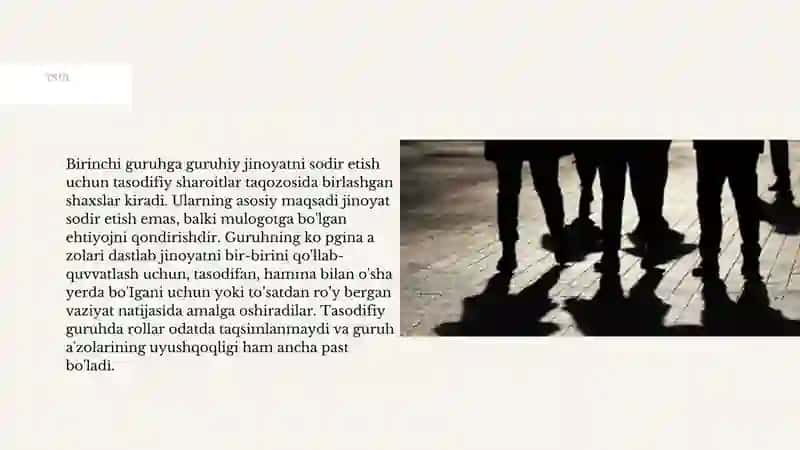 Uyushgan jinoiy faoliyatlar 4