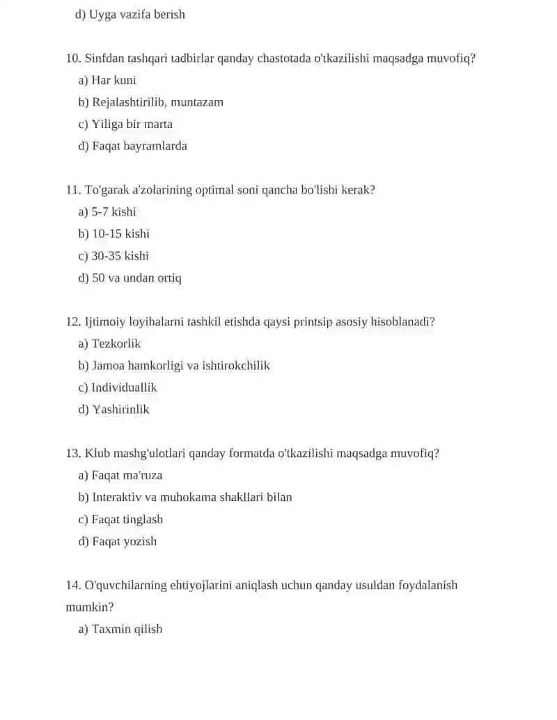 TASHKILIY-PEDAGOGIK VA KOMMUNIKATIV KO'NIKMALAR 4
