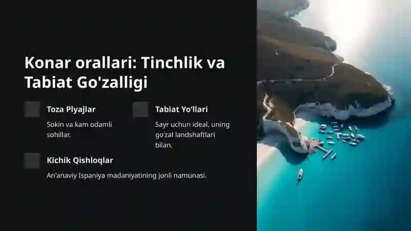 Ispaniya Go'zalliklari: Barselona, Madrid va Konar Orallari 4