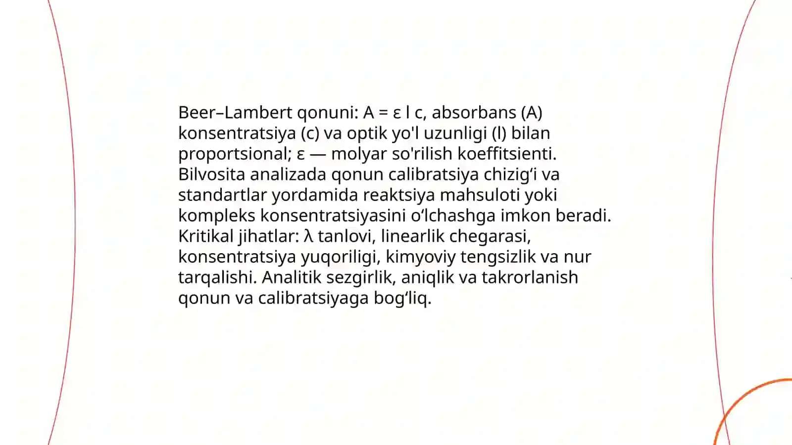 Fotometrik analizning bilvosita usuli 4