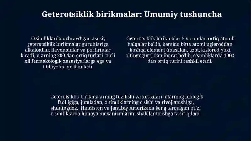 Indol va uning hosilalari o'simliklarda 4