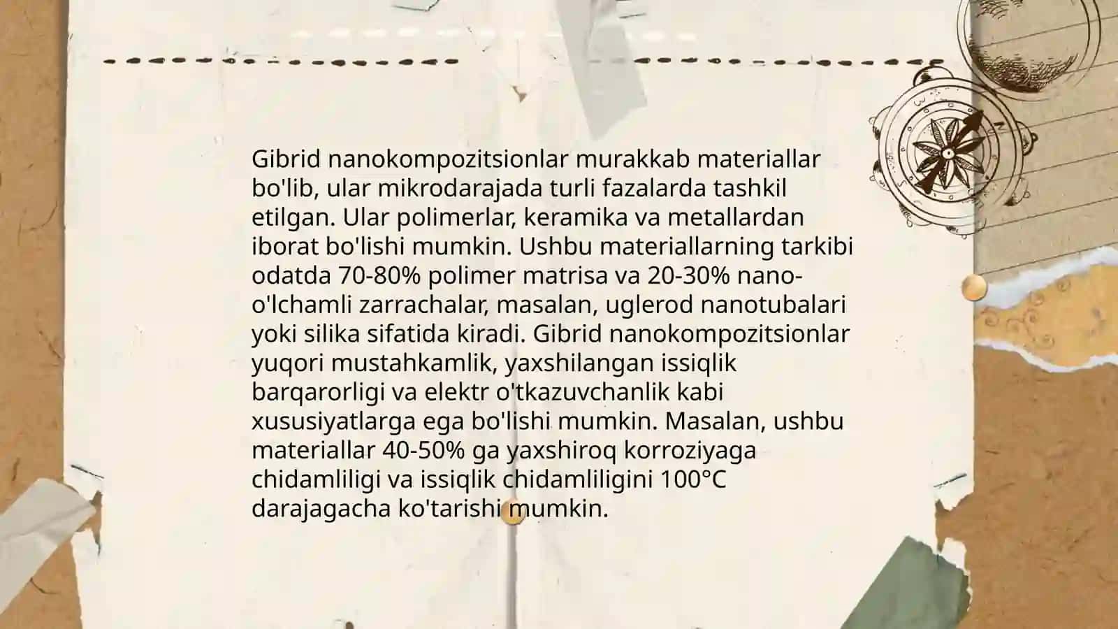 Gibridli nanokompozitsion materiallar 4