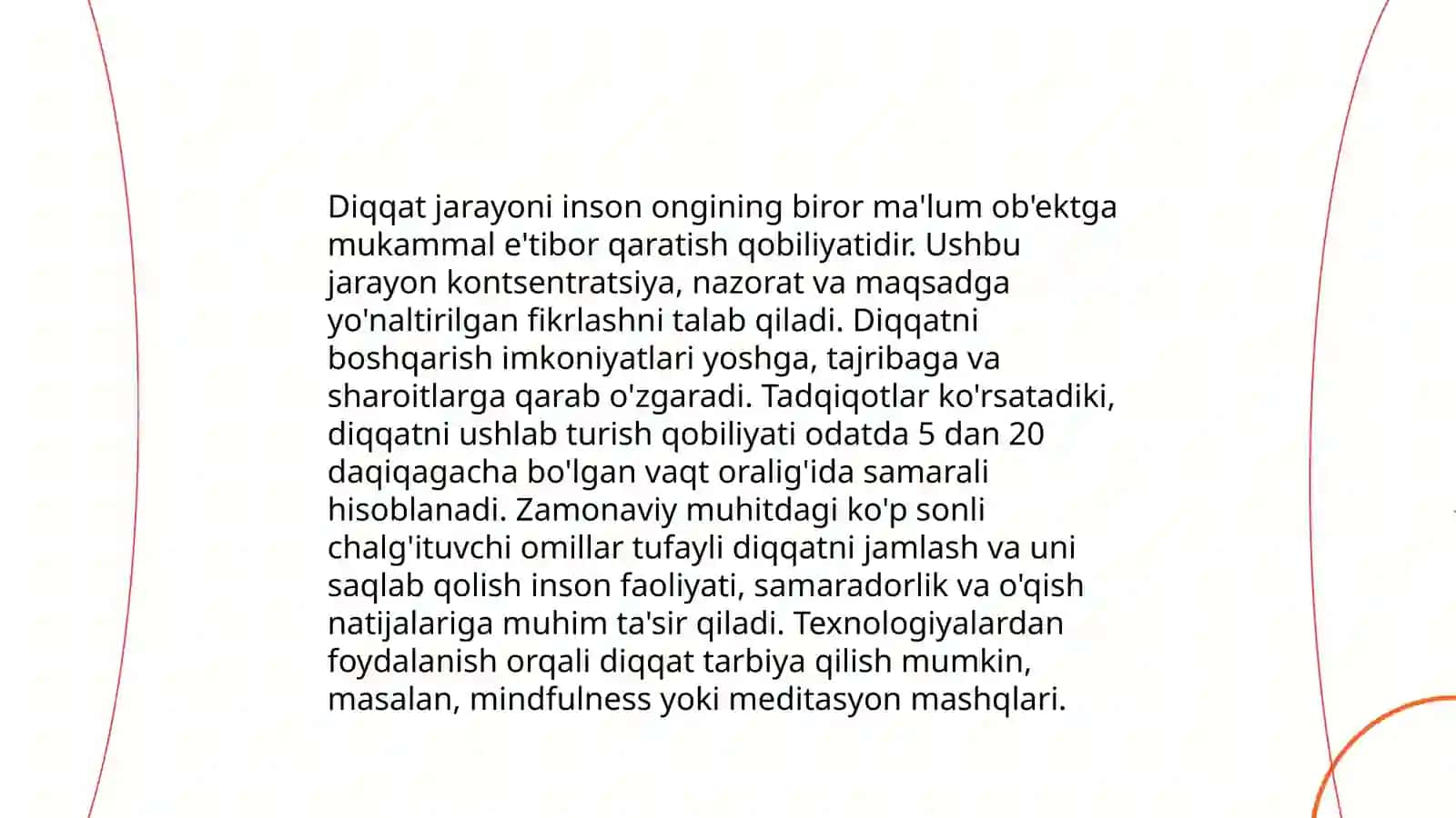 Pisixik jarayonlar 4