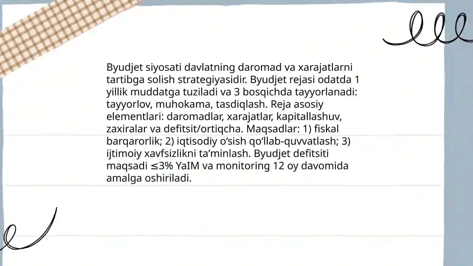 Davlatning moliyaviy siyosati 4