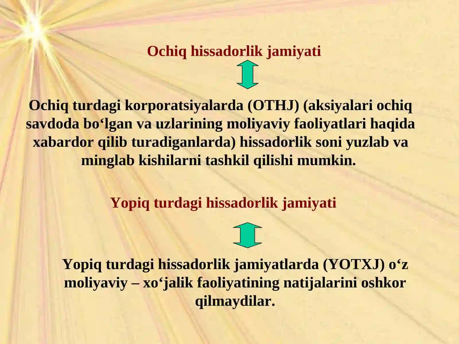 Hissadorlik jamiyatini tashkil etish va uning vazifalari 4