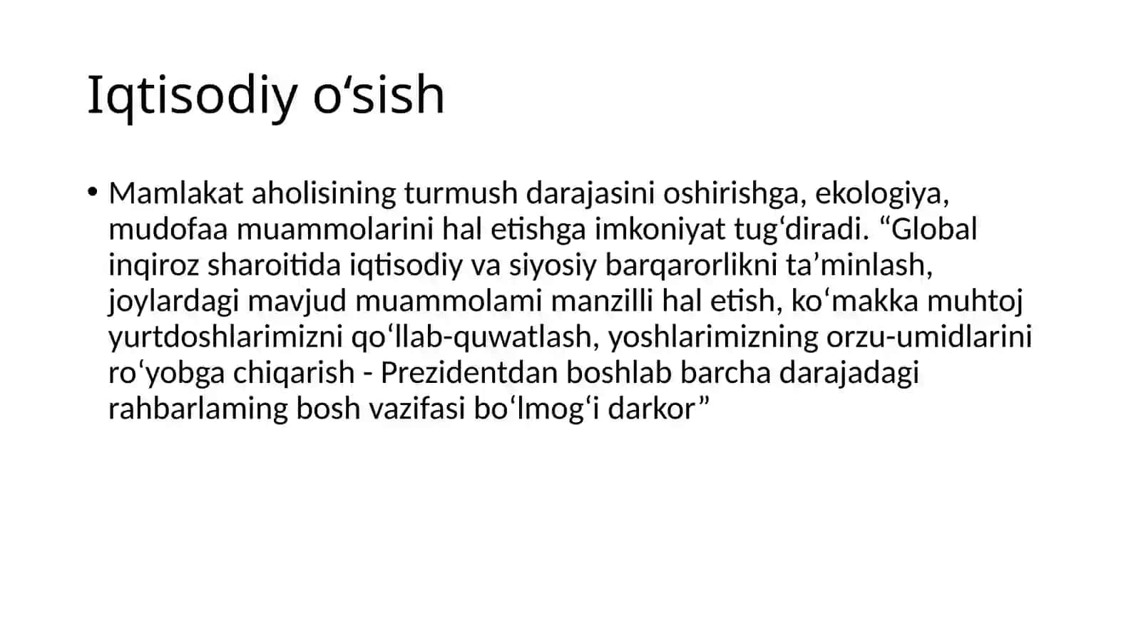 Iqtisodiy o‘sishning omillari 4