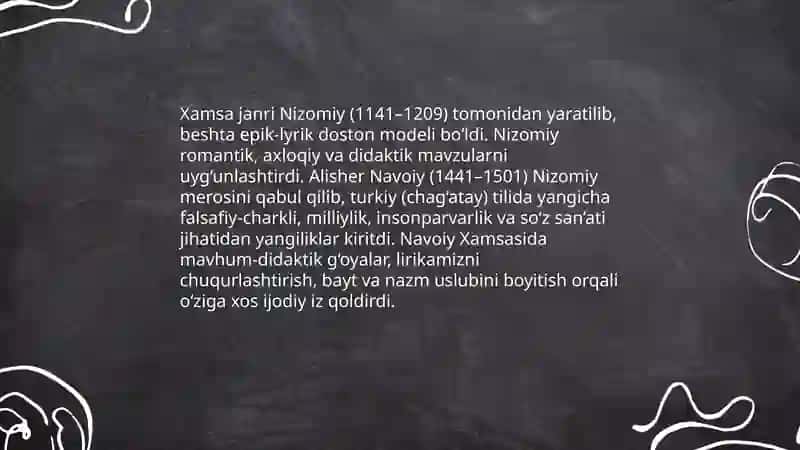 Navoiy asarlari gultoji-"Xamsa" 4