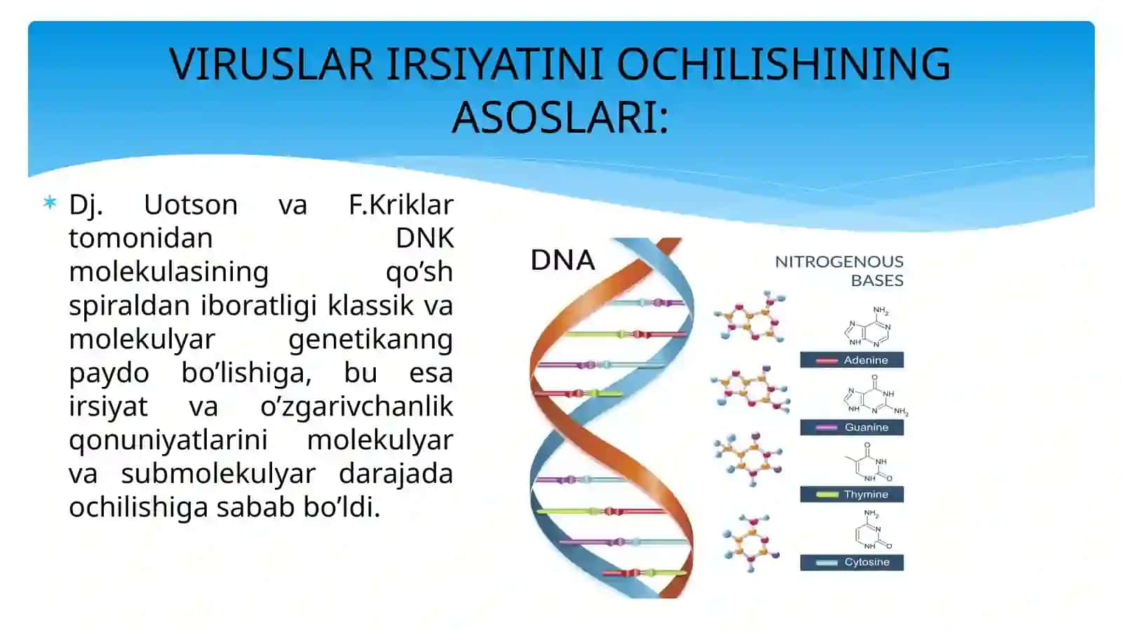 VIRUSLAR GENETIKASi 4