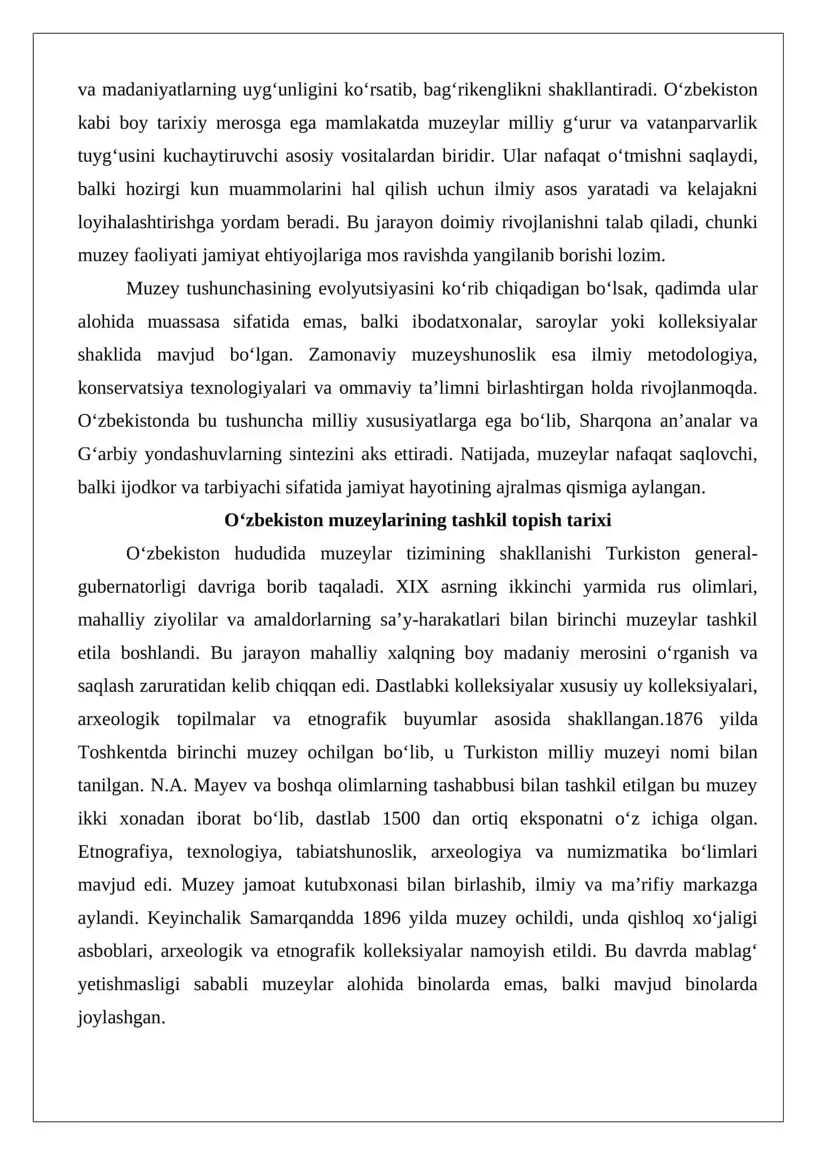 O‘zbekiston muzeylari 4