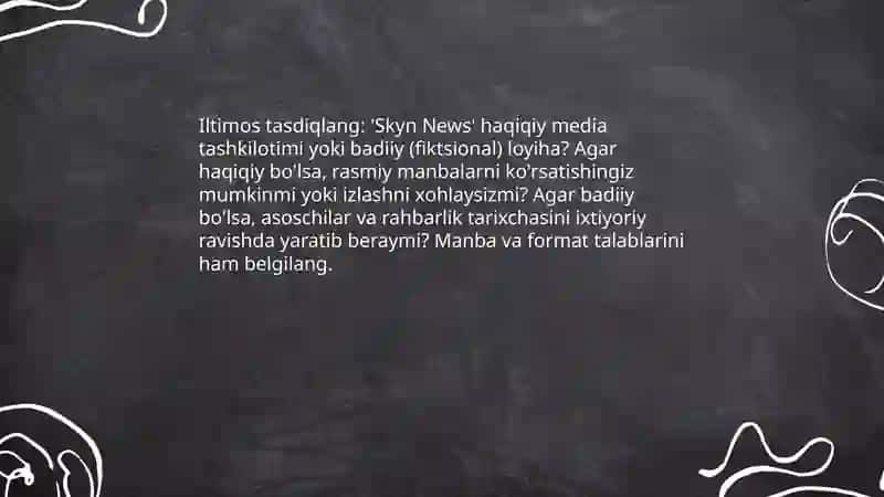 Skyn News tarixi va rivojlanishi 4