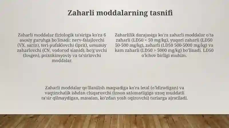 Kimyoviy qurollar 4