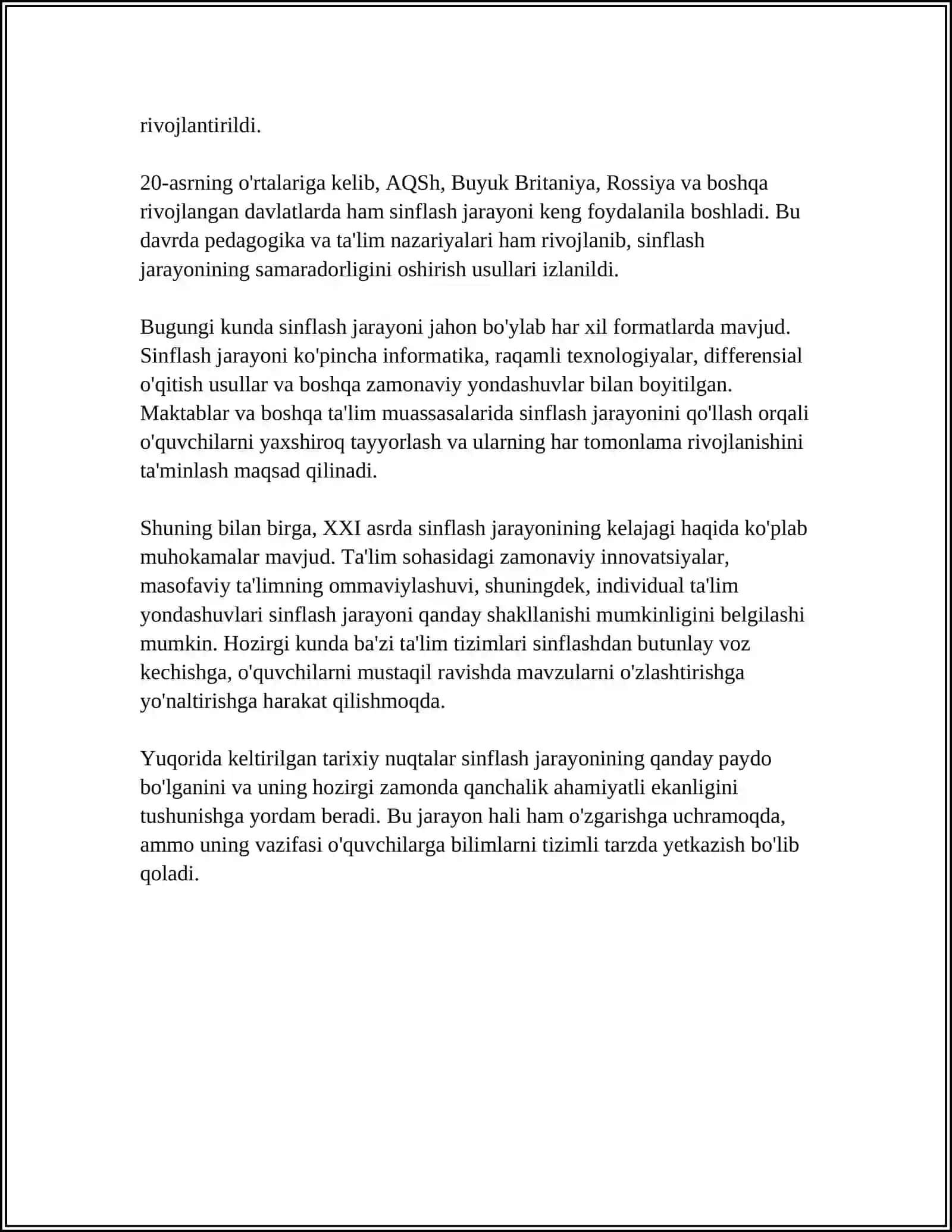 SINFLASH JARAYONINING NAZARIY ASOSLARI 4