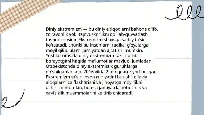 Shaxsga yo'naltirilgan psixologik tahdidlar 4