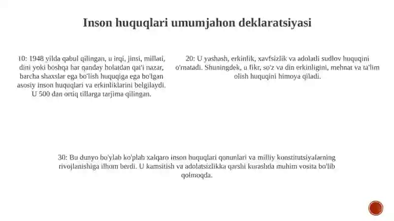 Bmt Va Inson Huquqlari 4