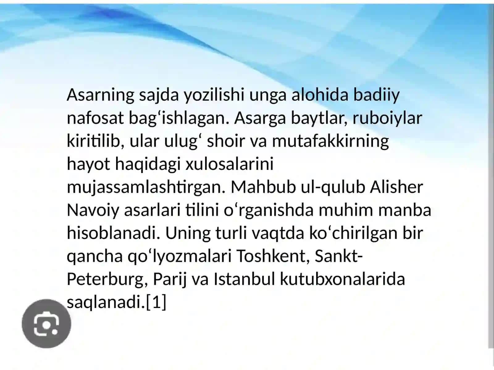 "Mahbubul-qulub"asaridaSharqonamuomalamadaniyati 4
