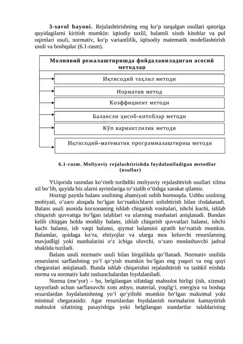 Moliyaviy rejalaştirish va byudjetlaştirish 4