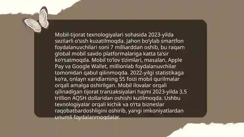 Elektron biznes va Mobil-tijorat 4